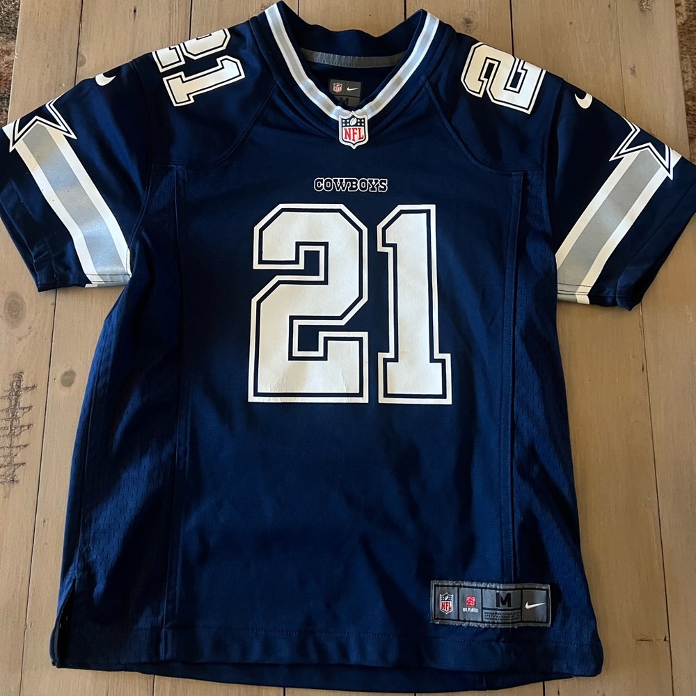 Kids Cowboys Jersey Elliott Med 8/10